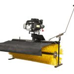 Zametací kartáč motorový