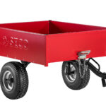 Sklopný vozík NT - 4 červený