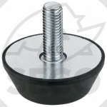 Silentblok dorazový M6X18-25x12