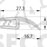 Lemovka 27,3X8,7 A1 521