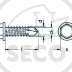 Šroub ST 6.3x32 DIN 7504 K