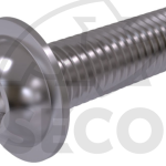 Šroub M6x16 ISO 7380-2 PÚ černý