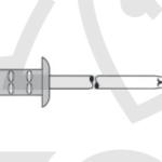 Nýt trhací 4.8x10 AL/ST polygrip