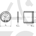 Pojistný kroužek 28