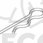 Pružná závlačka  0-9245-240