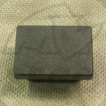 Záslepka 35x25x1-3 černá