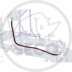 Hydraulická hadice 9-8236-237 tlaková