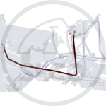 Hydraulická hadice 9-8236-238 externí