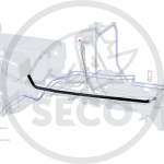 Hydraulická hadice 9-8236-241 zpětná