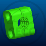 Držák trubek prům. 18 DIN 3015