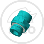 Hrdlo 9/16-18 UNF/M16x1.5 DIN2353