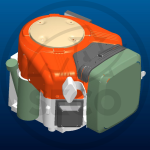 Motor 23 HP VANGUARD