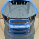 Kapota úplná 9-1849-488 1TO1 modrá