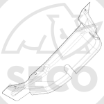 Kryt řemene 0-8547-273 levý UJ 102 / 122