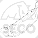 Kryt řemene 0-8547-274 pravý UJ 102