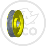 Řemenice drážkovaná