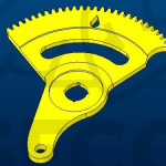 Segment ozubený UJ zodolněný