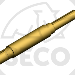 Hřídel zodolněná M10x1