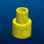 Pouzdro D25-D10,5-L36