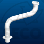 Trubka výfuku pravá UJ KAW. 4x4 "56"