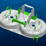 Kryt nožů úplný UJ klapka