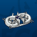 Kryt nožů úplný MJ 102 kombi