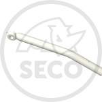 Trubka rámu pravá - stříbrná