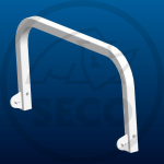 Rám ROPS sklopný stříbrný